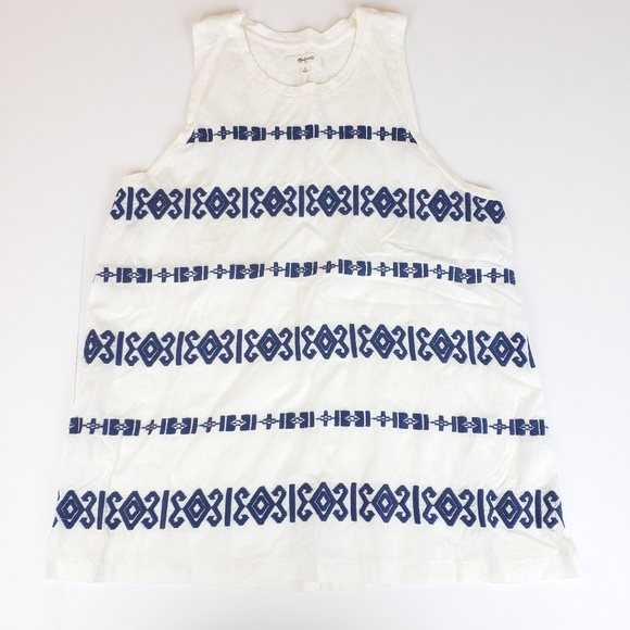 Madewell Tops - (3/$15) Madewell I Sleeveless Aztec Print